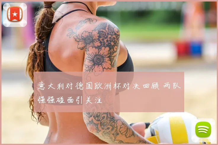 意大利对德国欧洲杯对决回顾 两队强强碰面引关注