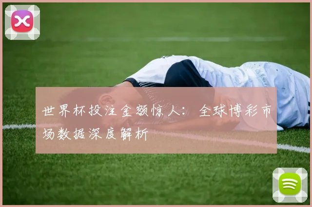 世界杯投注金额惊人：全球博彩市场数据深度解析