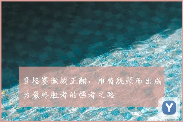 资格赛激战正酣，谁将脱颖而出成为最终胜者的强者之路